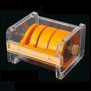 Painting Adhesive Tape Storage Box Cutter w/ Paint Roll Tapes 6/12/18/24mm