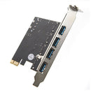 USB 3.0 PCI Express Card adapter connector PCI-E Card 4 Ports PC Computer