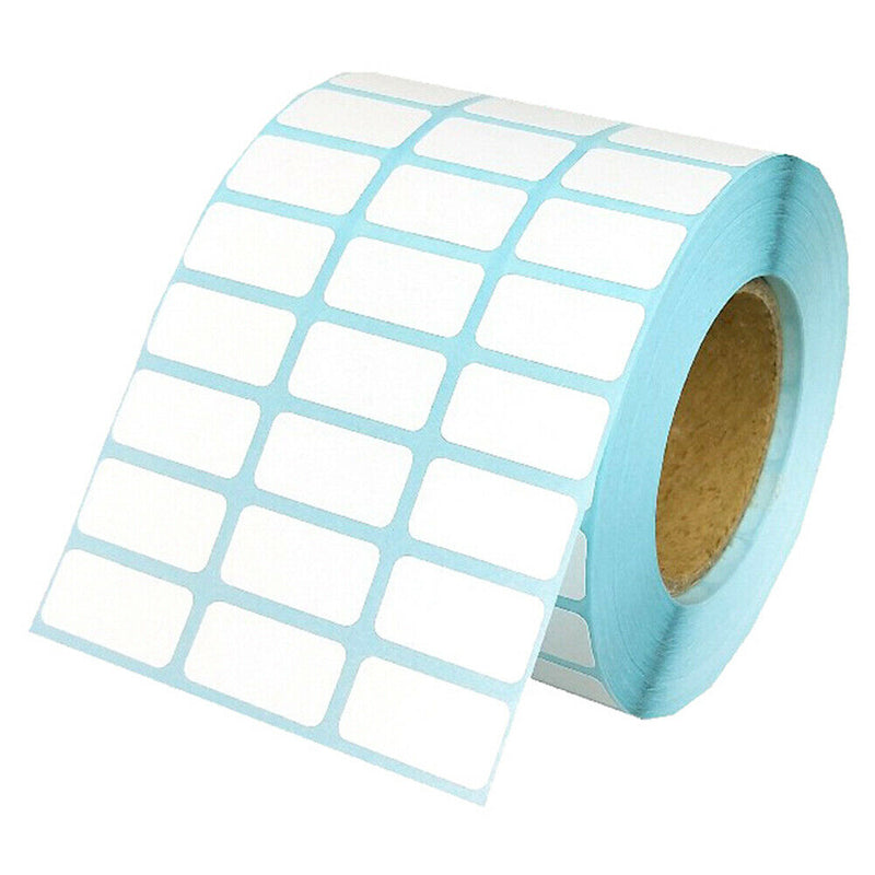 Waterproof Adhesive Thermal Paper Label Blank Print Stickers (5000pcs/Roll) A