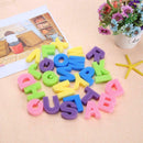 Cute Children Sponge Paint Brushes Toys DIY Letters Graffiti Drawing Set