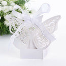 20pcs Sweets candy box Grand butterfly for wedding baptism P2J5