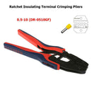 Ratchet Insulating Terminal Crimping Pliers Hand Tool Wire Clamp (DR-0510GF A