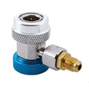 Car Air Conditioner R134a Adjustable Quick Coupler Connector Adapter