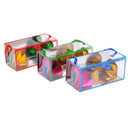 3pcs Portable Empty Paper Bag Flower Boxes Appearing Illusion Magic