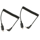 2x Camera Shutter Release Cable RM-UC1 2.5mm for Olympus E30 E400 E510 E620