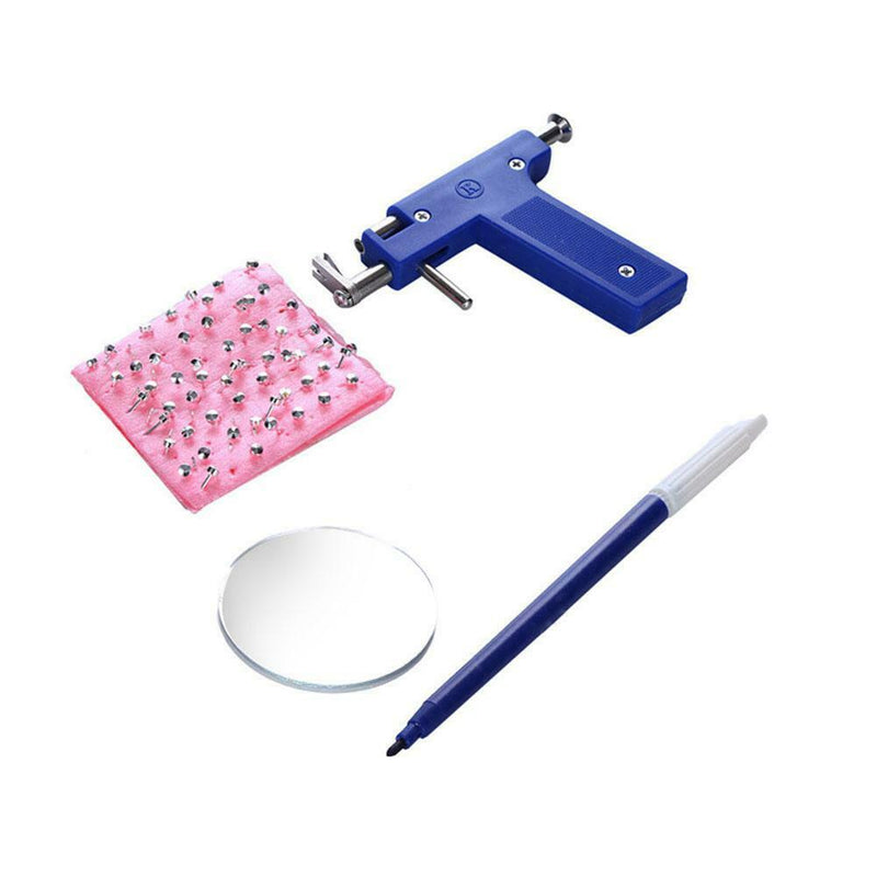 Ear Piercing Gun Earrings Studs Nose Navel Body Piercer Safety Tools Kit A