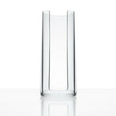 Facial Makeup Container Cotton Pads Round Dispenser With Lid Clear Acrylic  R7Y9