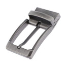 3pack Reversible Alloy Belt Buckle Replacement Rectangular Single Pin Buckle