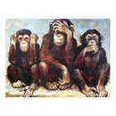Diamond Painting Full Drill Square Monkey Diamond Embroidery Animal Rhinest