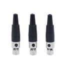 1Pc 3pin female plug mini TA3F XLR audio microphone connector MIC adapter TEUS