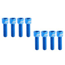 8 Count High Strength Bike Stem Screws Bolts for MTB Road Folding Bicycles