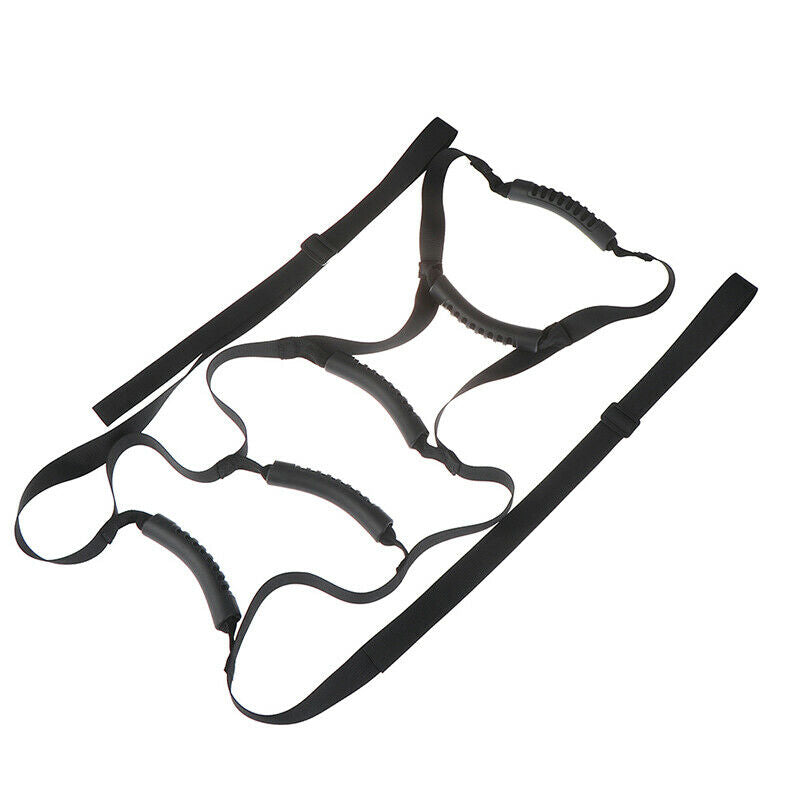 1Pcs Bed Rope Ladder Sit Up Assist Device Bed Support Belt Strap Elderly Pati BX