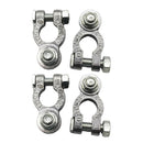2pcs Leisure Battery Terminals Connectors Clamps Car Van Caravan Motorhome