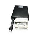 Dual SATA Hard Drive Disk Internal Enclosure for 2.5inch SATA-I/II/III SSD