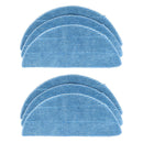 6x Mop Cloth Pad Replacement Sweeping Robot Vacuum Cleaner Spare Parts