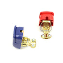 2PCS Auto Car Battery Positive & Negative Terminal Connector Switch Clamps Set