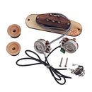 3 String Maple Cigar Box Guitar Pickup with Volume & Tone - No Soldering