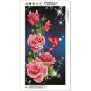 5D DIY Diamond Painting 3 Flower Embroidery Cross Crafts Stitch Home Decor
