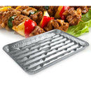 20pcs Disposable Aluminum Foil Barbecue Grilling CookingTrays Outdoor BBQ Spare