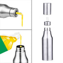 750ML Stainless Steel Leak-proof Oiler Spice Jar Oil Pot Vinegar Bottle A