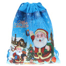 Santa Claus Candy Bags Christmas Drawstring Bag Backpack Xmas Gifts Bag Ho JR