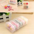 Cartoon Lens Box Cute Portable Contact Case Storage Mirror Container Hold KIB