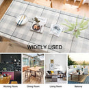 Rustic Checkered Table Cloth (55 Inch X70 Inch) - Cotton Linen Tablecloth F