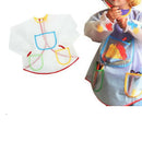Baby Children Long Sleeve Feeding Bib Art Painting Waterproof Smock Craft ITL