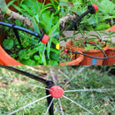 90Pcs/Lot Irrigation Sprinklers 1/4Inch Adjustable Micro- Drip Irrigation W