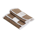 2PCS Baby Teeth Pads Pure Cotton Coffee Baby Infant Health Care Coffee A