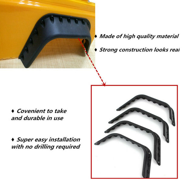 RC Car modified Accessories Fenders Flare for 1/10 AXIAL SCX10 Rock Crawler Car