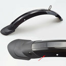 Folding Bike Mud Guard Stopper 14'' Flexible V-Brake Front Rear Mudguard Fender