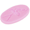 Ballet Dancer Silicone Mold Sugarcraft Fondant Mold Cake Decorating Tools ME