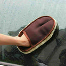 Soft Deep Pile Cleaning Glove Wash Mitt Washing Glove Lambswool Car Ca U6R2 C9R4