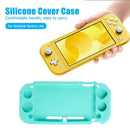 Non-slip Soft Silicone Case Shell Fit for Nintend Switch Lite (Light Blue) A