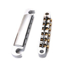 Guitar Tune-O-Matic Roller Saddle BridgeÃ‚Â Tailpiece for Gibson LP Electric Guitar