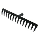 14 Teeth Leaf Claws Grabber Scoop Hand Replacement Parts, Black Gardening Tool