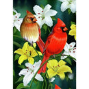 Birds Blooms 5D DIY Diamond Painting Embroidery Kits Needlework Set(6919)