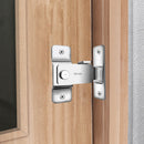 90 Degree Stainless Steel Latch Safety Right Angle Sliding Door Lock (L) A