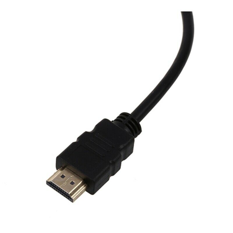 Fasdga 1080P HDMI to VGA With Audio Converter Adapter USB Power Video Cable L1U9