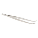 5 Pcs Stainless Steel Tweezers Reptile Gardening Bent Feeding Tool Curve