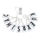 2m 10 LEDs String Fairy Lights Box DIY Letter Garland Holiday Party Lamps