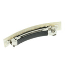 2x Women Hair Clip Claw Clamp Grip Butterfly Spring Clutcher Leopard Style 8.5 x