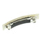 2x Women Hair Clip Claw Clamp Grip Butterfly Spring Clutcher Leopard Style 8.5 x