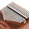 17 Keys Kalimba Mahogany Thumb Piano Mbira Keyboard Instrument Burlywood