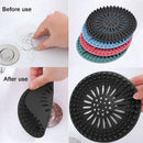 Hair Catcher Shower Drain Cover, 4 Pack Hair Stopper Drain Protector Univer Q7B3