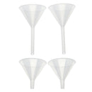 150mm Plastic Short Stem Funnel for Kitchen Laboratory Liquid Transfer 2Pack