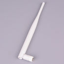 1PC 2.4GHz white WiFi antenna 5dBi aerial RP SMA male connector 2.4g antenna M&O