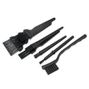 9 in 1 Black Plastic Handle Nylon Anti Static Brushes Cleaning Keyboard Bru