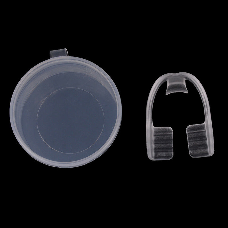 1pc Dental mouth guard stop teeth grinding bruxism eliminate clenching sleep %ã€Š